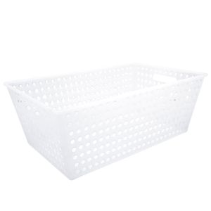 Cesta Organizadora Retangular 22x60cm Natural - Coza