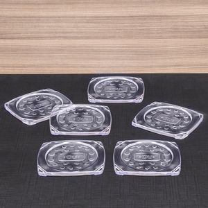 Conjunto de Porta Copos 6 Peças Vitra Natural - Martiplast