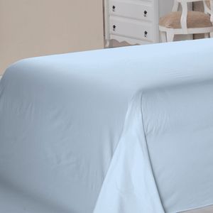 Lençol Queen sem Elástico Azul Real - Beau Tissu