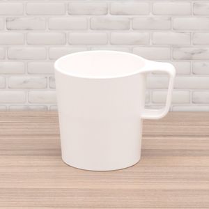 Caneca de Plástico Empilhável 12cm Branca - Coza