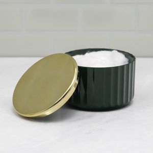 Porta Algodão Groove 10cm Verde - Martiplast