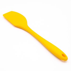 Espátula de Silicone Arredondada 28,5cm Amarela - Silicook