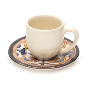 Xícara de Café De Cerâmica Mônaco Esmirna 75mL - Porto Brasil