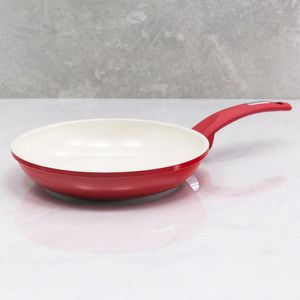 Frigideira com Revestimento Cerâmico Monte Negro Vermelha 24cm - Meridional