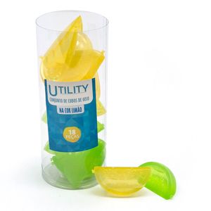 Forma de Gelo 18 Peças Limão - Utility