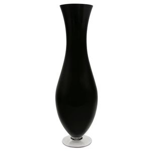 Vaso de Vidro 60cm Preto - Toyland