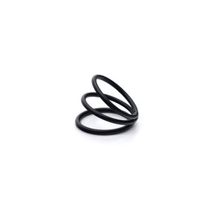 Argola para Guardanapo Preto Fosco - Cromata