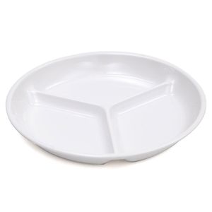 Petisqueira de Melamina Couvert com 3 Divisões 19,5cm - Marcamix