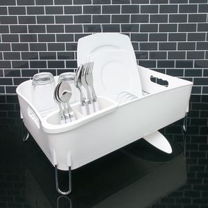 Escorredor de Louças Deluxe 12 Pratos Branco - Arthi