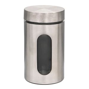 Porta Mantimentos de Inox Redondo 950mL Prata - Ana Maria Braga