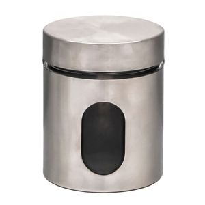 Porta Mantimentos de Inox Redondo 650mL Prata - Ana Maria Braga