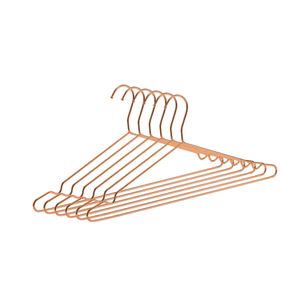 Cabide Aço Cromado Tintureiro Rose Gold 3 Peças - Arthi