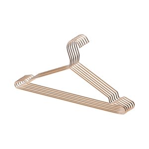 Cabide Aço Cromado Tintureiro Rose Gold 3 Peças - Arthi