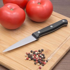 Faca para Frutas 8cm Preta - Lumina