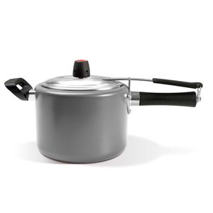 Panela de Pressão Antiaderente Vapt 7,5l Prata - Brinox