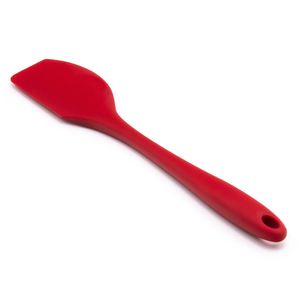 Espátula de Silicone Arredondada 28,5cm Vermelha - Silicook