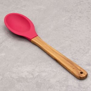 Colher de Silicone Rosa - Nativus