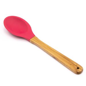 Colher de Silicone Rosa - Nativus