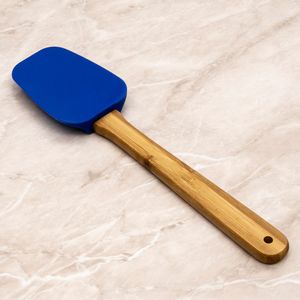 Espátula de Silicone 25,5cm Azul - Nativus
