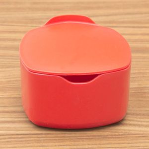 Açucareiro Plástico Due com Colher 7,6x14,8cm Bordô - Coza