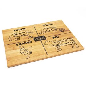 Tábua de Corte Bambu 30x40cm - Nativus