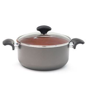 Panela Caçarola Tramontina Antiaderente Vermont Grafite 22cm