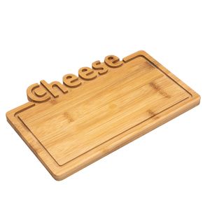 Tábua de Queijo e Frios De Bambu 25cm - Nativus