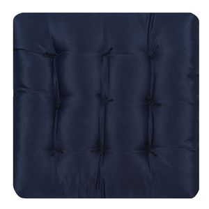 Futon Gorgurão Azul Marinho 38x38cm - Shelter