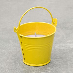 Vela de Citronela Balde Amarelo - Home Scents