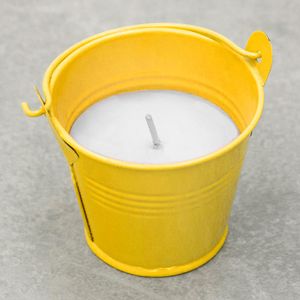 Vela de Citronela Balde Amarelo - Home Scents