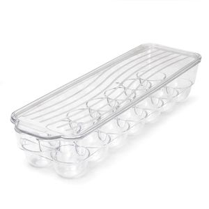 Bandeja de Acrílico para Ovos 37cm Transparente - Ordene