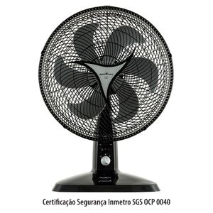 Ventilador de Mesa Britânia 40cm 6 Pás Ventus Insect Preto