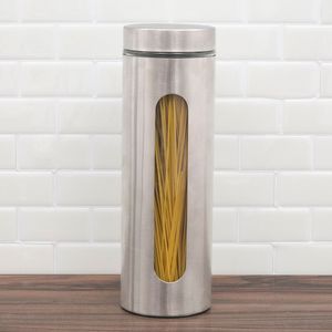 Porta Mantimentos de Inox Redondo 1,8l Prata - Ana Maria Braga