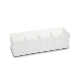 Organizador para Gavetas Branco - Plasvale
