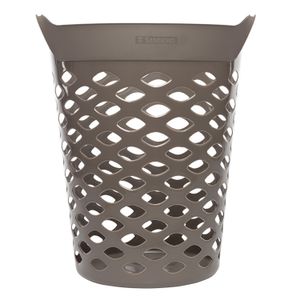 Cesto de Roupa Circular 53x54,2cm Cinza - Sanremo