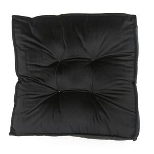 Futon Suede Preto 45x45cm - Shelter