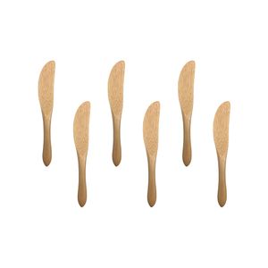 Jogo de Facas Mini 6 Peças Bambu - Oikos