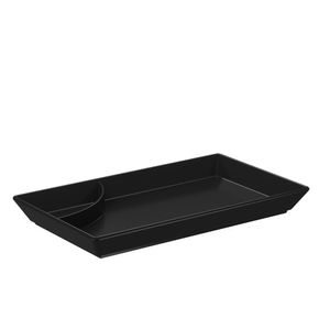 Prato para Sushi Uno Preto - Coza