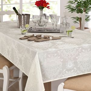 Toalha de Mesa Quadrada 0,78x0,78m Pérola Il Calem - Branyl