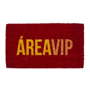 Capacho Retangular Home Vip 33x60cm Vermelho - Sottile