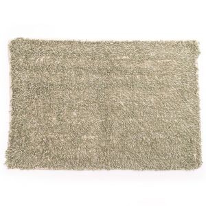 Tapete para Banheiro Retangular 40x60cm Liso Oliva - Comoditá