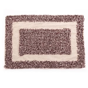 Tapete para Banheiro Retangular 40x60cm Vermelho - Comoditá