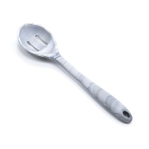 Colher de Silicone Perfurada Mármore - Silicook