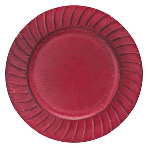 Sousplat Dorico 33cm Merlot - Copa&cia