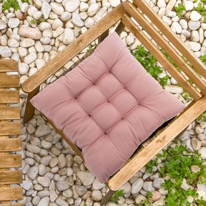Futon Gorgurão 40x40cm Rosé - Shelter