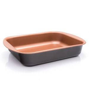 Assadeira Antiaderente Retangular Vermont 28cm - Tramontina