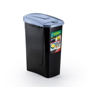 Lixeira de Chão Automática Ecofácil 15l Preta - Arthi