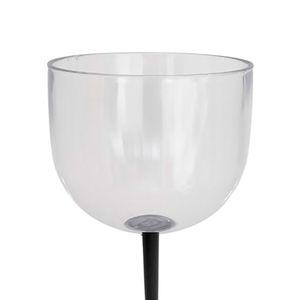 Taça de Gin 550mL Base Preta - M&ca Plásticos