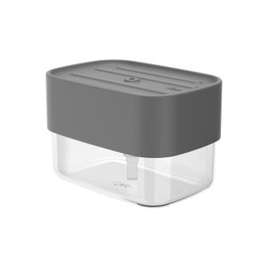 Dispenser Detergente com Porta Esponja Trium Chumbo - Martiplast