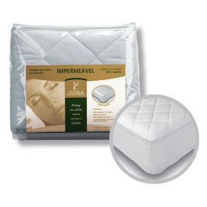 Capa para Colchão Impermeável King Matelassê com Sleep - Sonho e Conforto